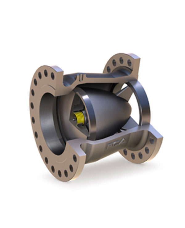 Nozzle Type Non Slam Check Valve Products FCA Valves